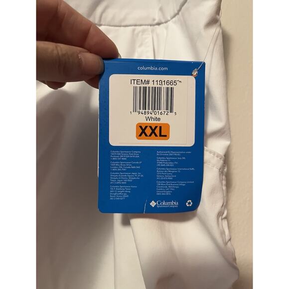 New Columbia Skort Skirt White UPF 50 Omni-Shade Women’s Size XXL Onmi-Shield - Picture 4 of 13